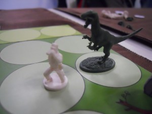 Maman Raptor va manger