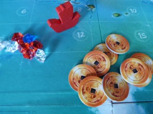 Jonques, diamants et or