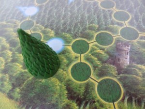 Sombre forêt, vieille tour et feux follets... so Deutsch romantic !