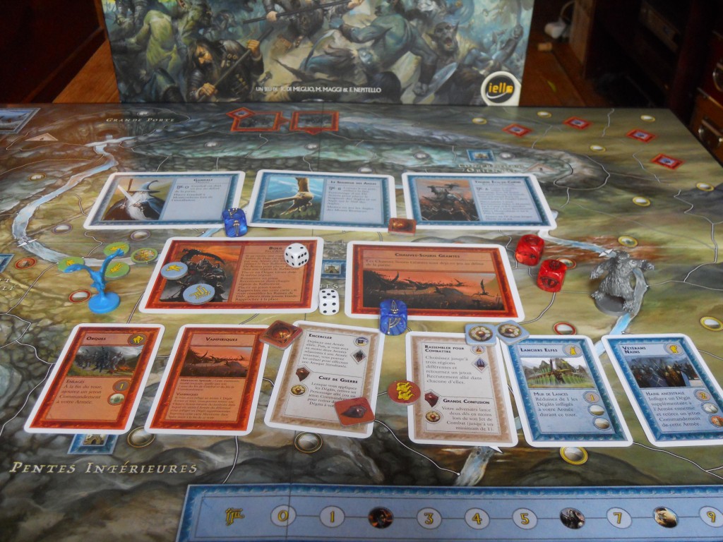 Différents éléments du matériel