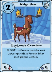 La carte "Reign Deer"