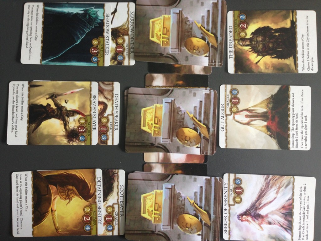 Case A - Initial state of the game