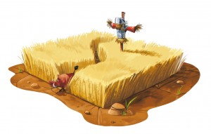 Regardez-moi ces champs de blé aux accents de trésors 