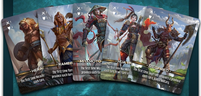 Monumental Exemple de cartes Leader