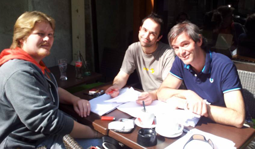 OKAY-La-prototeam-lors-d'une-réunion-pour-préparer-PeL-2014-