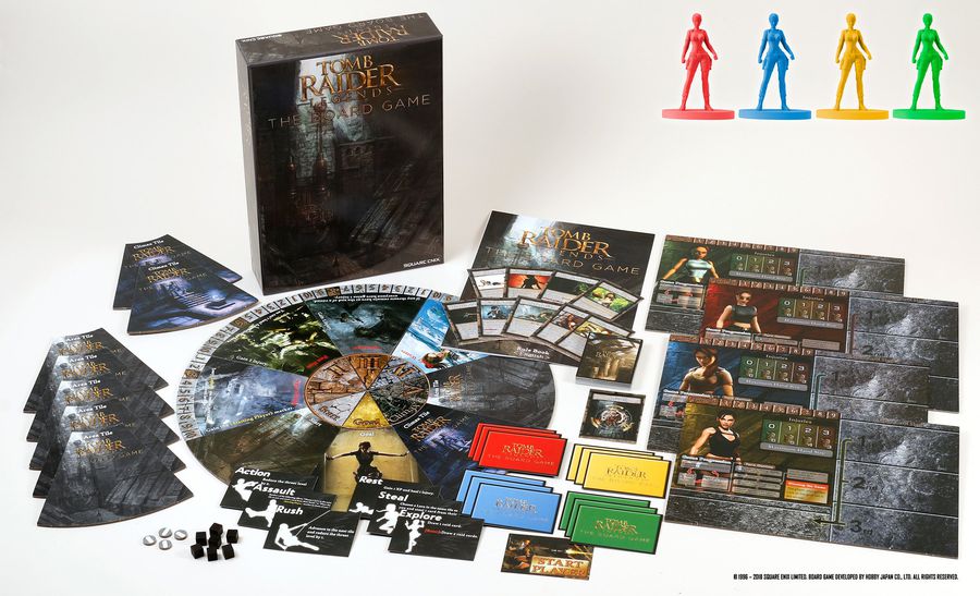 Tomb Raider Legends The Board Game ludovox jeu