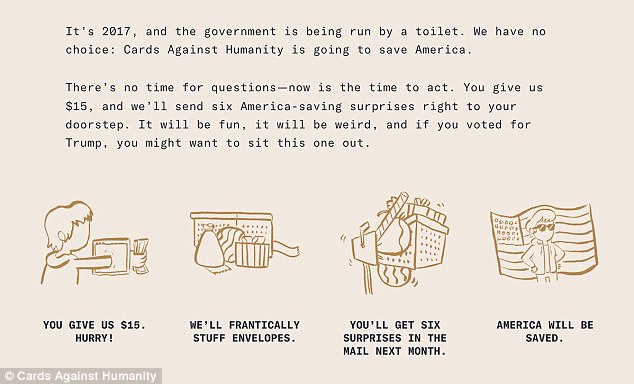 cards against humanity contre trump 2