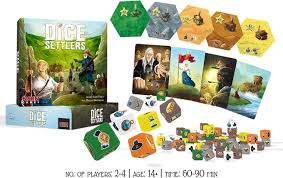 dice-settlers-matériel