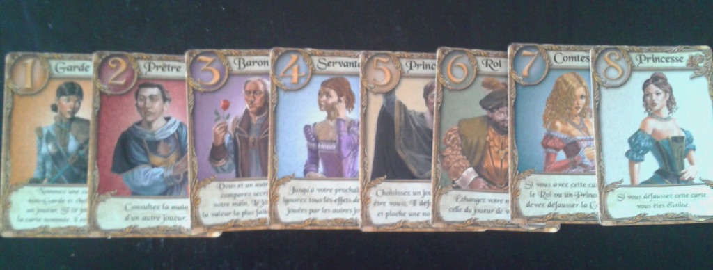 La galerie de personnages au grand complet. Que du beau monde !