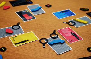 Partie en cours. Il s'agit du deuxième tour de la manche. Les joueurs et joueuses ont beaucoup plus d'informations. 