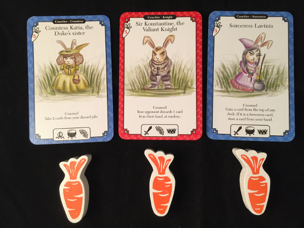 Les Courtisans, et leurs belles carottes