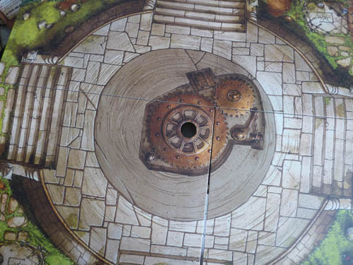 l arene sans plateau central