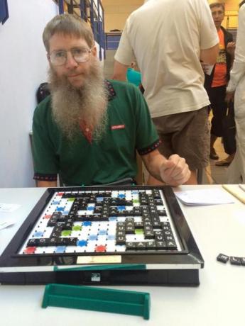 Capture d'écran Fédération française de Scrabble