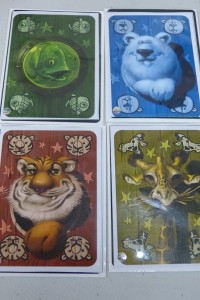 circus carte animaux