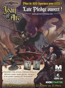 pledge manager avec Time of Legends Joan of Arc