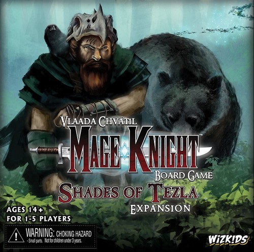 Mage Knight Board Game Shades of Tezla Expansion -md