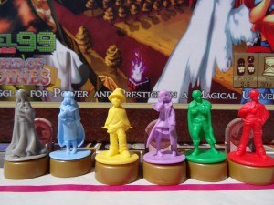 Figurines en gros plan de Argent the consortium