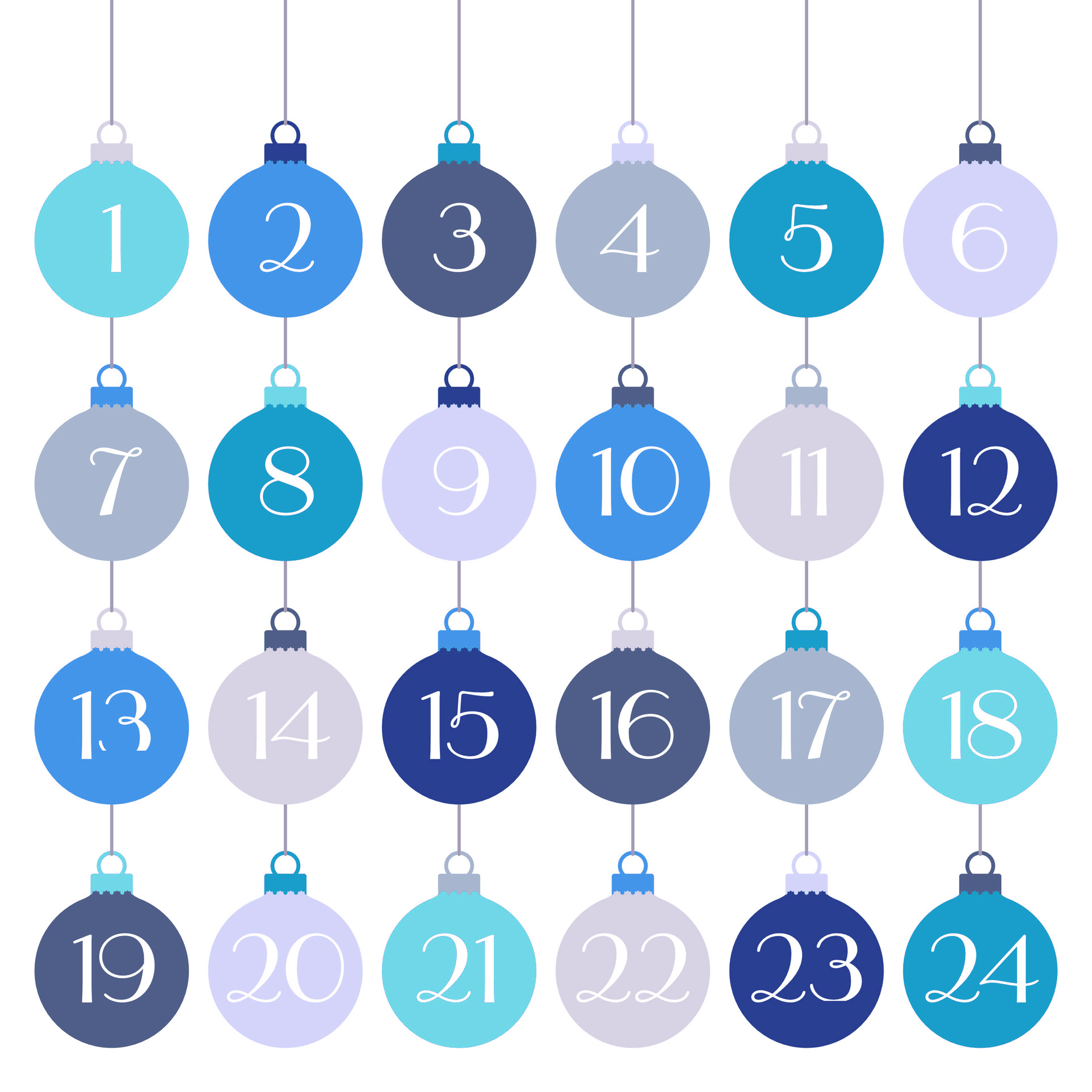 calendrier de l'avent