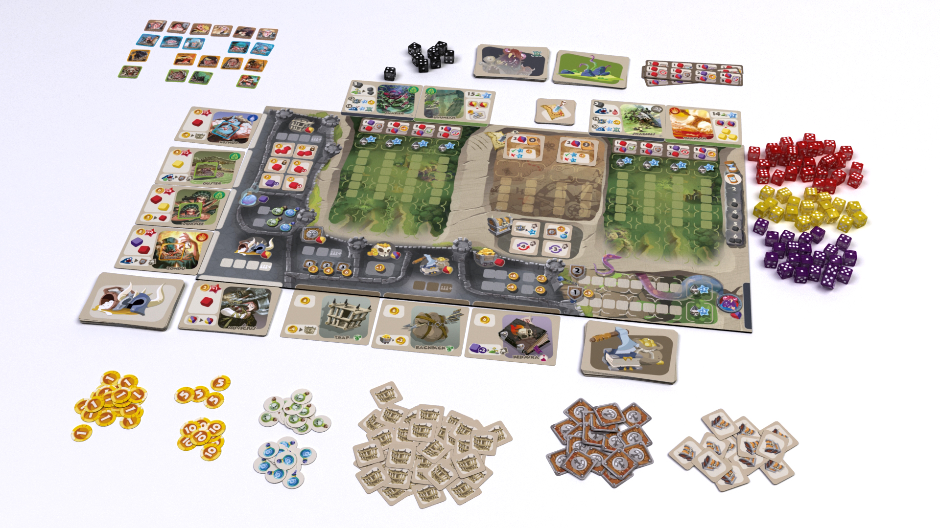 BOARD-3D-Setup-complete monster land