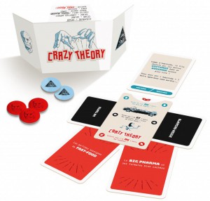 Crazy Theory-Materiel-Jeu de société-Ludovox