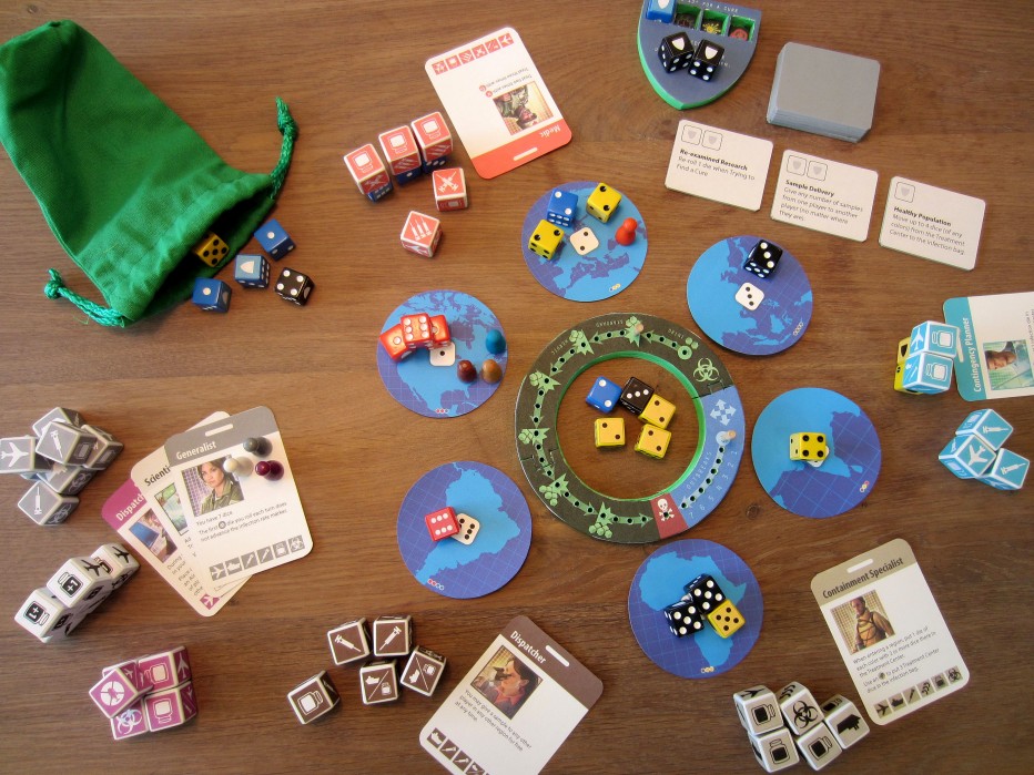 Pandemic: The Cure, la version dice