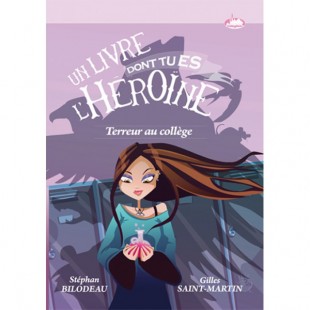 « Terreur au collège » le 1er des livres-jeux exclusivement adressé aux filles