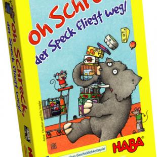 Oh Schreck, der Speck fliegt weg!