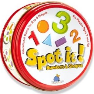 Spot It! Numbers and Shapes