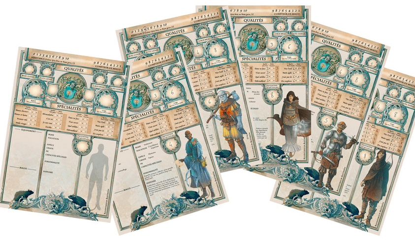 adventure in austerion jeu fiches de perso