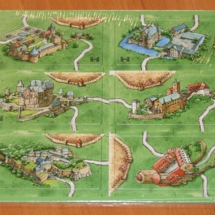 Carcassonne: Burgen in Deutschland