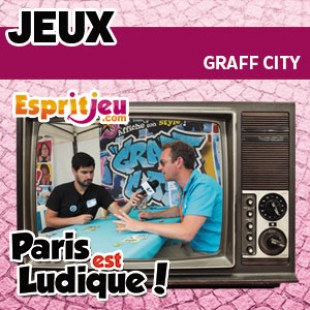Paris Est Ludique 2015 – Graff City – Buzzy Games