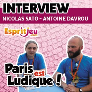 Paris Est Ludique 2015 – Interview Nicolas Sato & Antoine Davrou – Superlude
