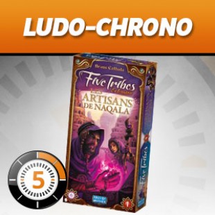 LudoChrono – Extension Five Tribes : Le artisans de Naqala