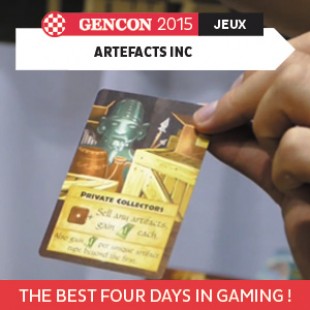GenCon 2015 – Artefacts Inc – Red Raven Games – VOSTFR