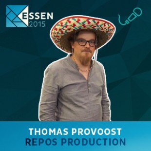 Essen 2015 – Interview Thomas Provoost – Co-fondateur Repos Prod – VF