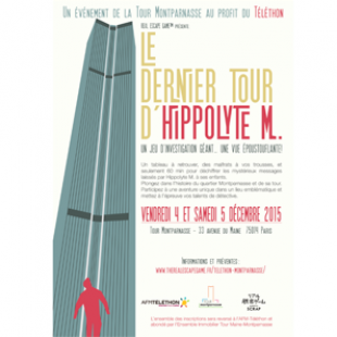 Real Escape Game :« Le Dernier Tour d’Hippolyte M. » #Téléthon