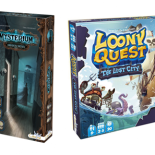 Libellud remet le couvert ! Extensions Loony Quest & Mysterium