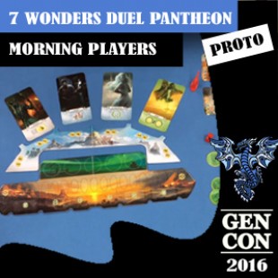 GenCon 2016 – Jeu 7 Wonders Pantheon – Repos Production – VF