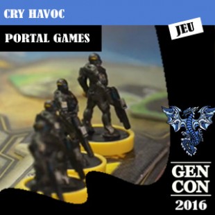 GenCon 2016 – Jeu Cry Havoc – Portal Games – VOSTFR