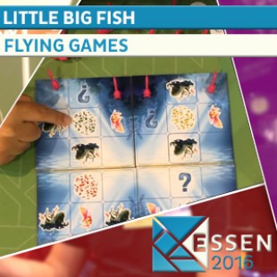ESSEN 2016 – JEU LITTLE BIG FISH – THE FLYING GAMES – VF