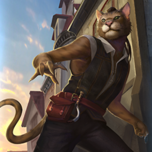 Elder Scrolls Legends – Khajit est amusé.