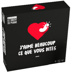 J&rsquo;aime beaucoup ce que vous dites