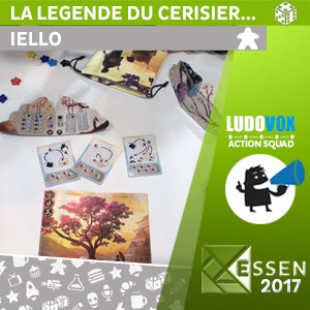 Essen 2017 – La légende du cerisier qui fleurit tous les dix ans – Iello