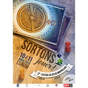 Festival du jeu de Montpellier : Sortons jouer les 10 et 11 mars.