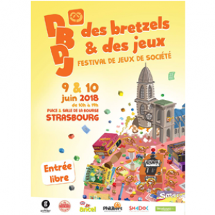 Des Bretzels et des Jeux est un festival de jeux de société (qui propose aussi des bretzels)