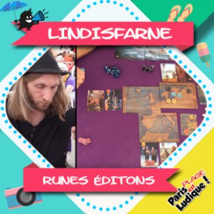 Paris Est Ludique 2018 – Lindisfarne – Runes éditons