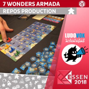 Essen 2018 – 7 Wonders Armada – Repos Production