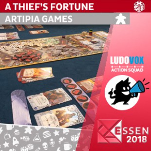 Essen 2018 – A Thief’s Fortune (Destin de Voleur ) – Artipia Games – VOSTFR