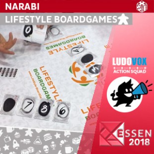 Essen 2018 – Narabi – Lifestyle Boardgames