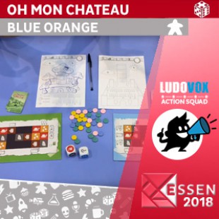 Essen 2018 – Oh mon chateau – Blue Orange